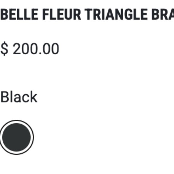 NWT Wolford Triangle bra BELLE FLEUR - Picture 4 of 11